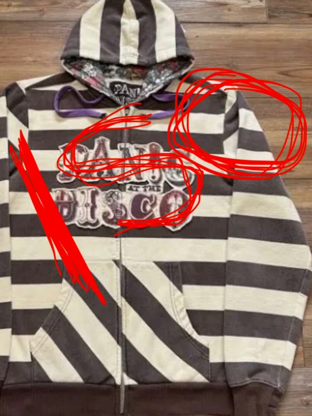 !!MAJOR ISO!! Panic at the disco pretty odd zip up hoodie
